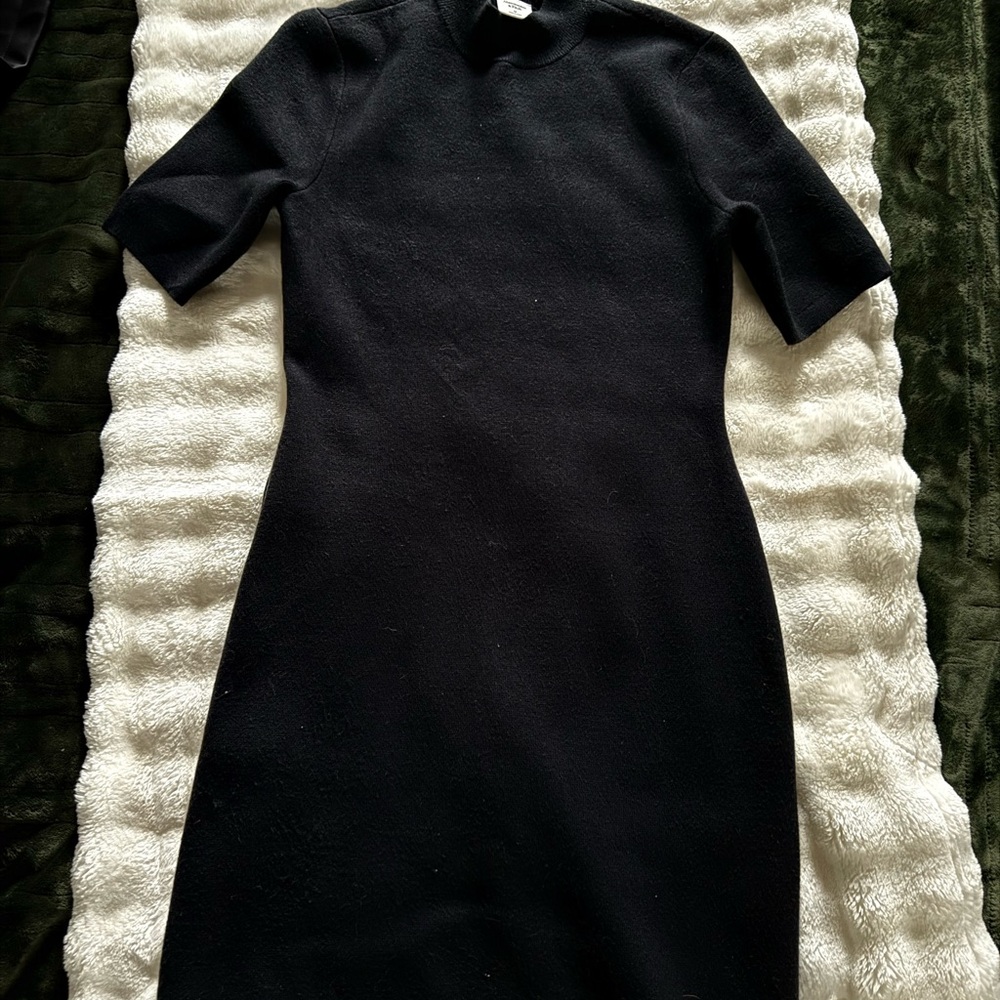 Abercrombie & Fitch Classic Black Sweater Dress